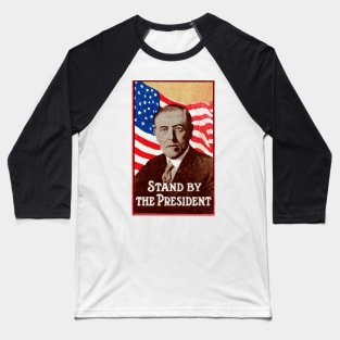 1916 Support President Wilson Baseball T-Shirt